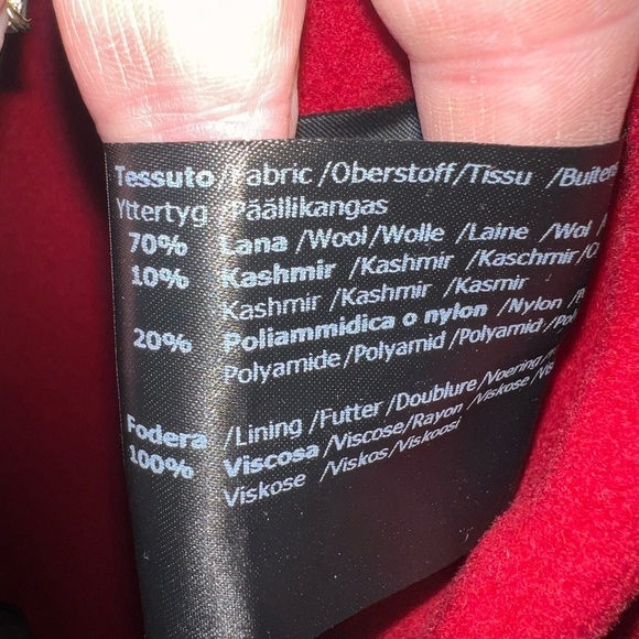 Cinzia Rocca Wool & Cashmere Duo Coat 14 - Picture 8 of 13